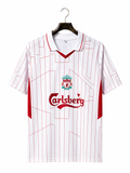 Retro Liverpool Away Kit 1995-96 – Steven Gerrard No.8 – Half Sleeve Polo Neck Jersey