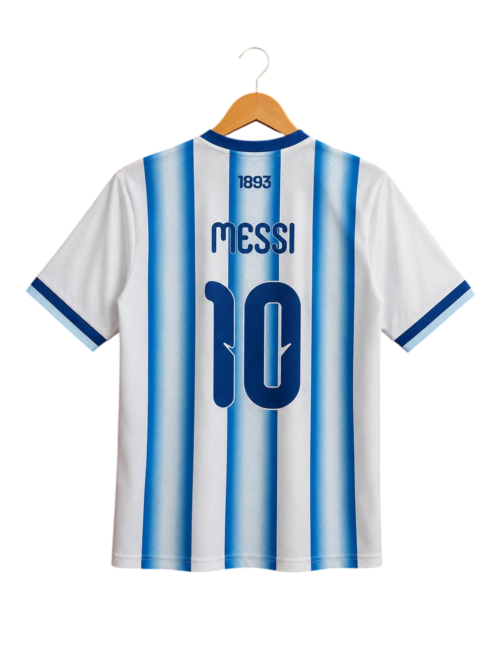 Argentina 2026 Home Jersey #10 Lionel Messi – World Cup Edition | Half Sleeve Round Neck Football Shirt