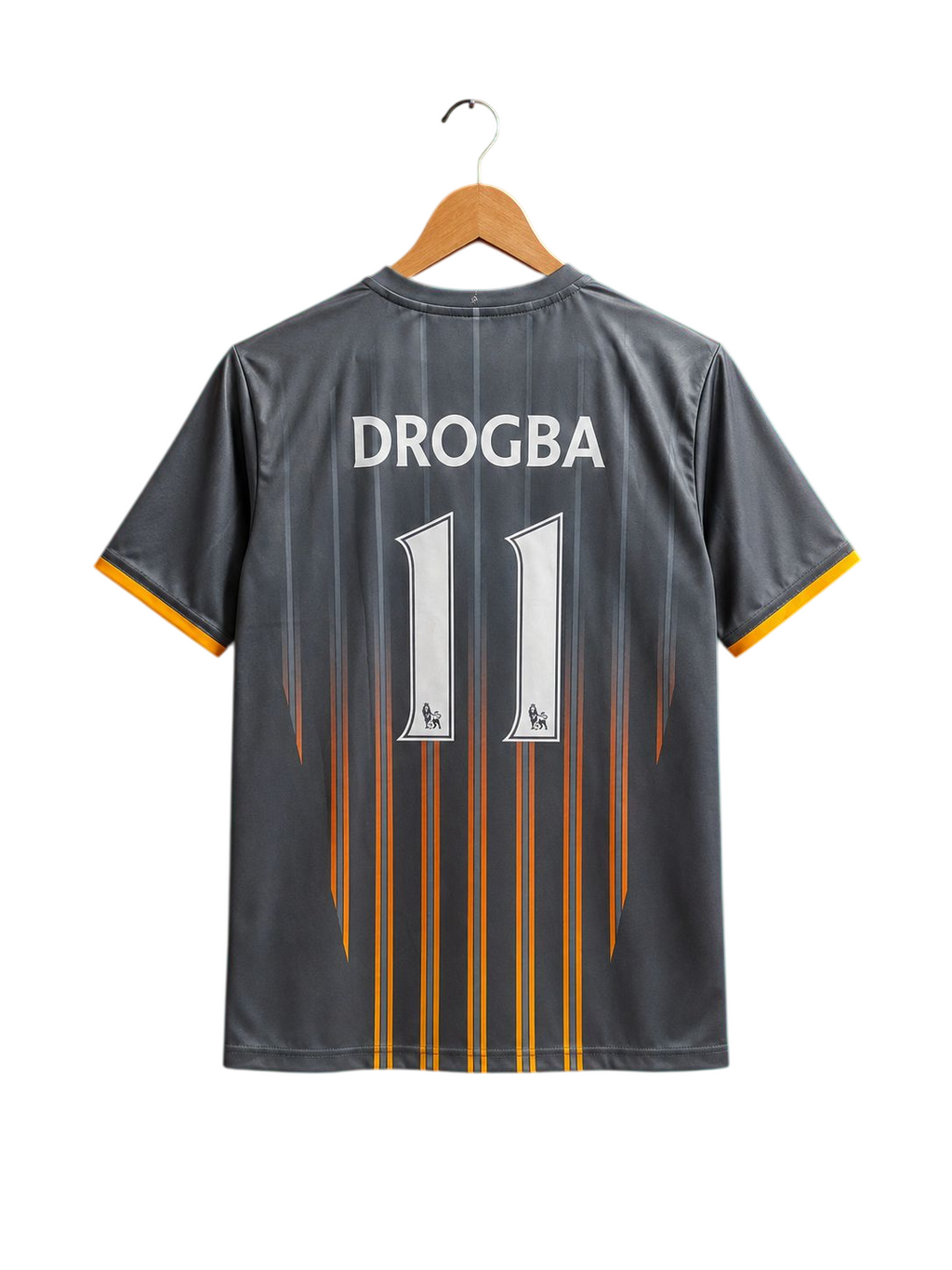 Chelsea FC Club “Drogba #11” Retro Half Sleeve Round Neck Jersey