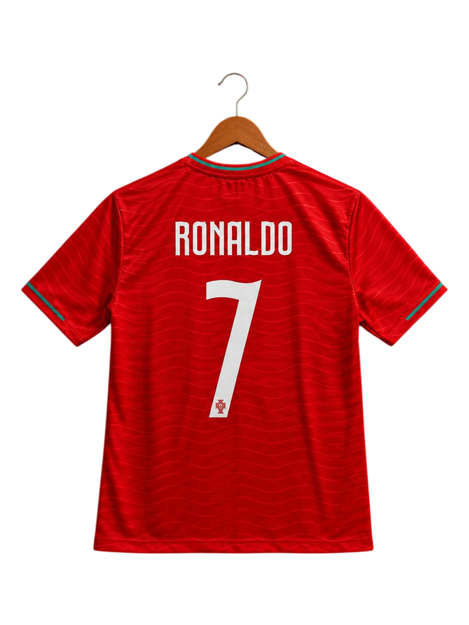 Portugal Ronaldo #7 Round Neck Half Sleeve Jersey