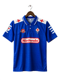 Fiorentina 1998-99 Retro Jersey #9 Batistuta - Half Sleeve Polo