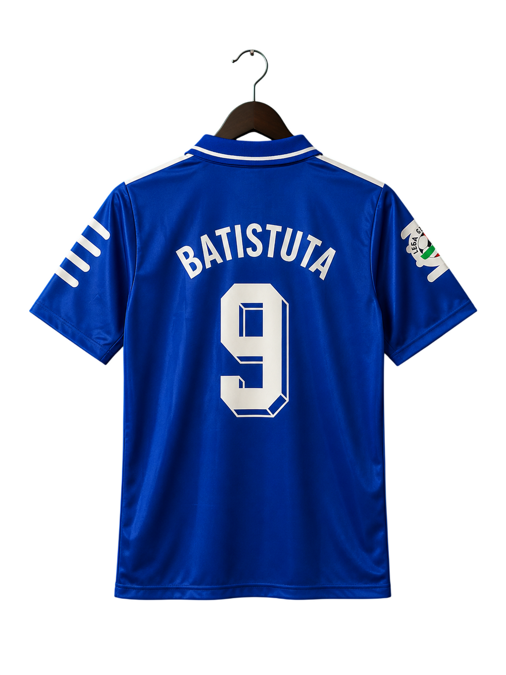 Fiorentina 1998-99 Retro Jersey #9 Batistuta - Half Sleeve Polo