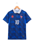 France 2026 Home Jersey #10 MBAPPÉ - Blue Half Sleeve Polo