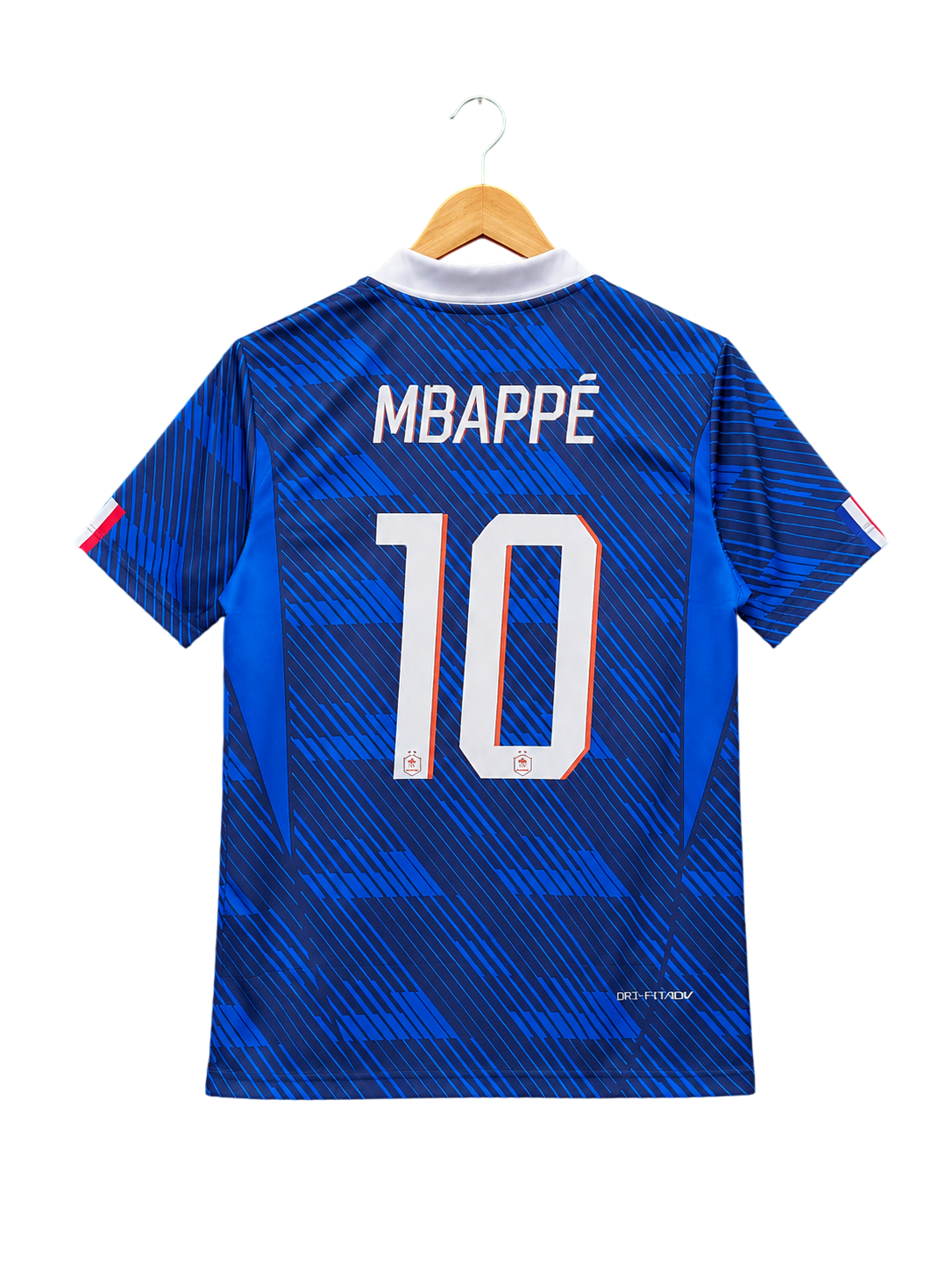 France 2026 Home Jersey #10 MBAPPÉ - Blue Half Sleeve Polo