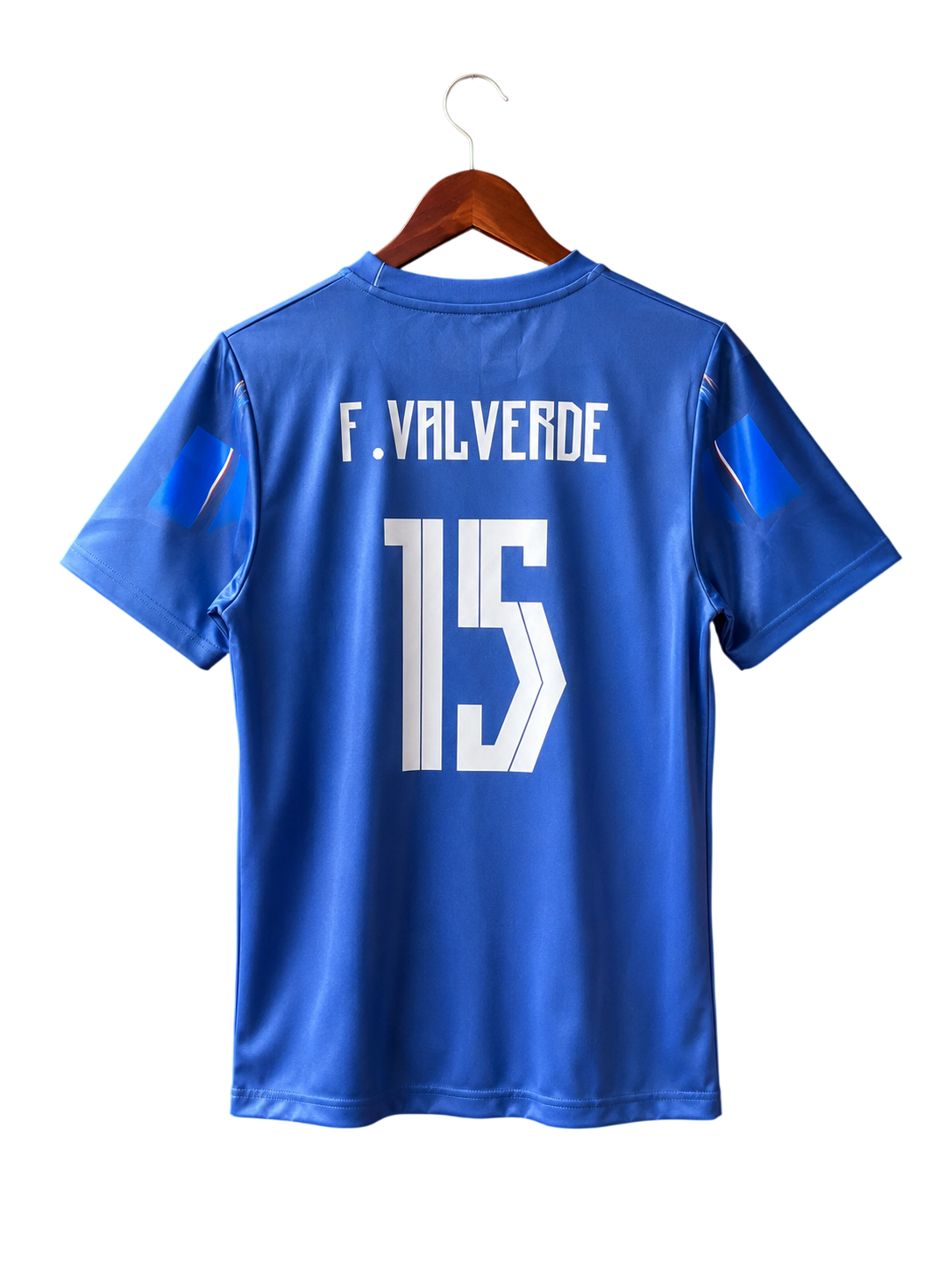 Uruguay 2026 Away Jersey #15 VALVERDE - Half Sleeve Round Neck Soccer Shirt