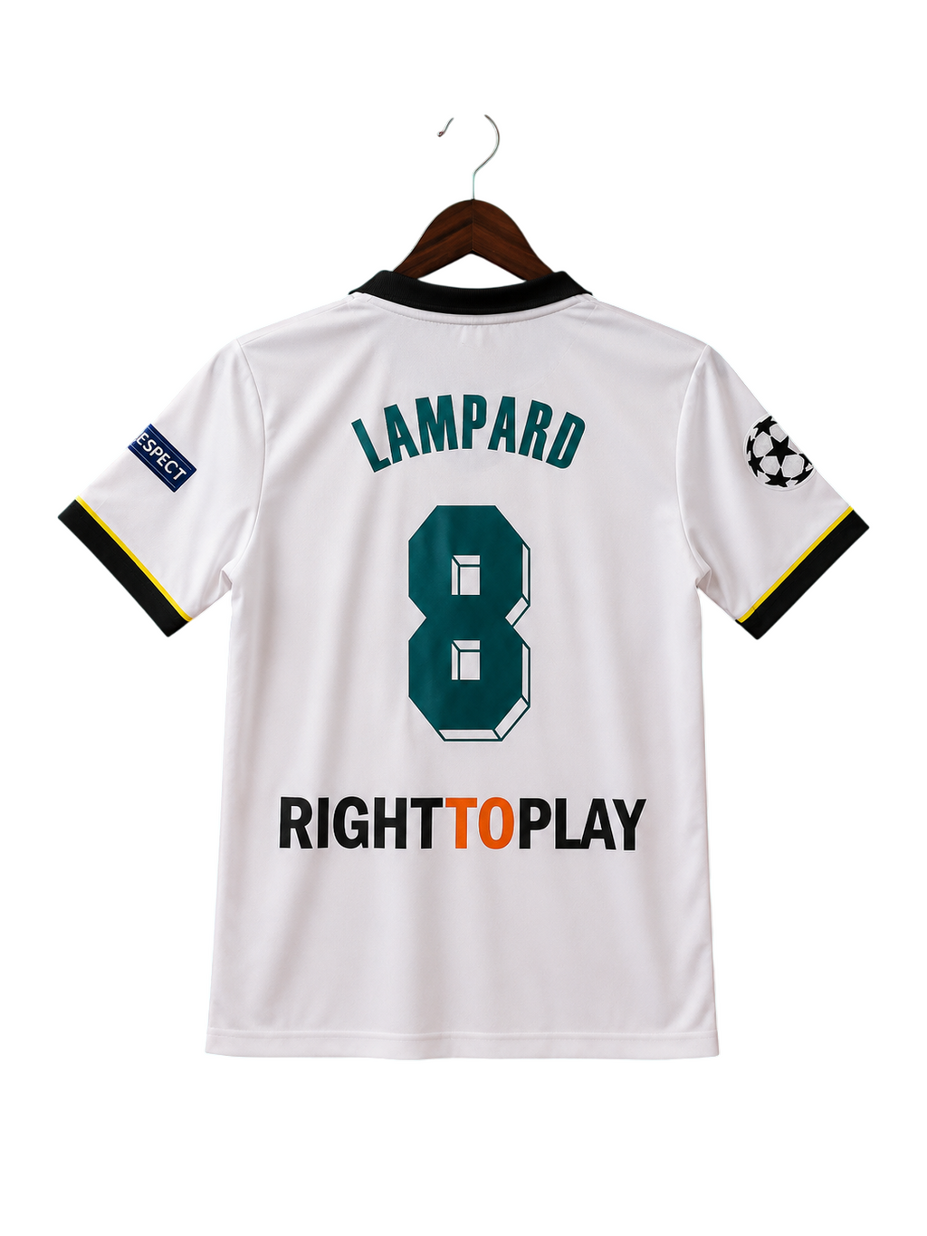 Chelsea FC – Frank Lampard #8 Retro Half Sleeve Polo Football Jersey