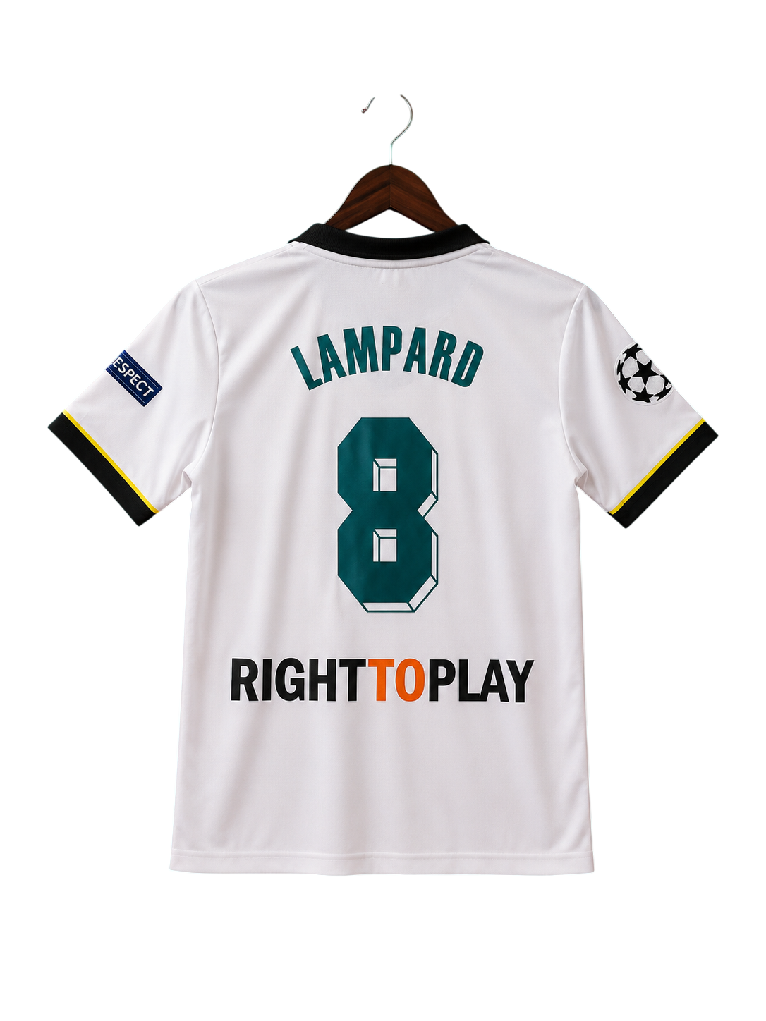 Chelsea FC – Frank Lampard #8 Retro Half Sleeve Polo Football Jersey