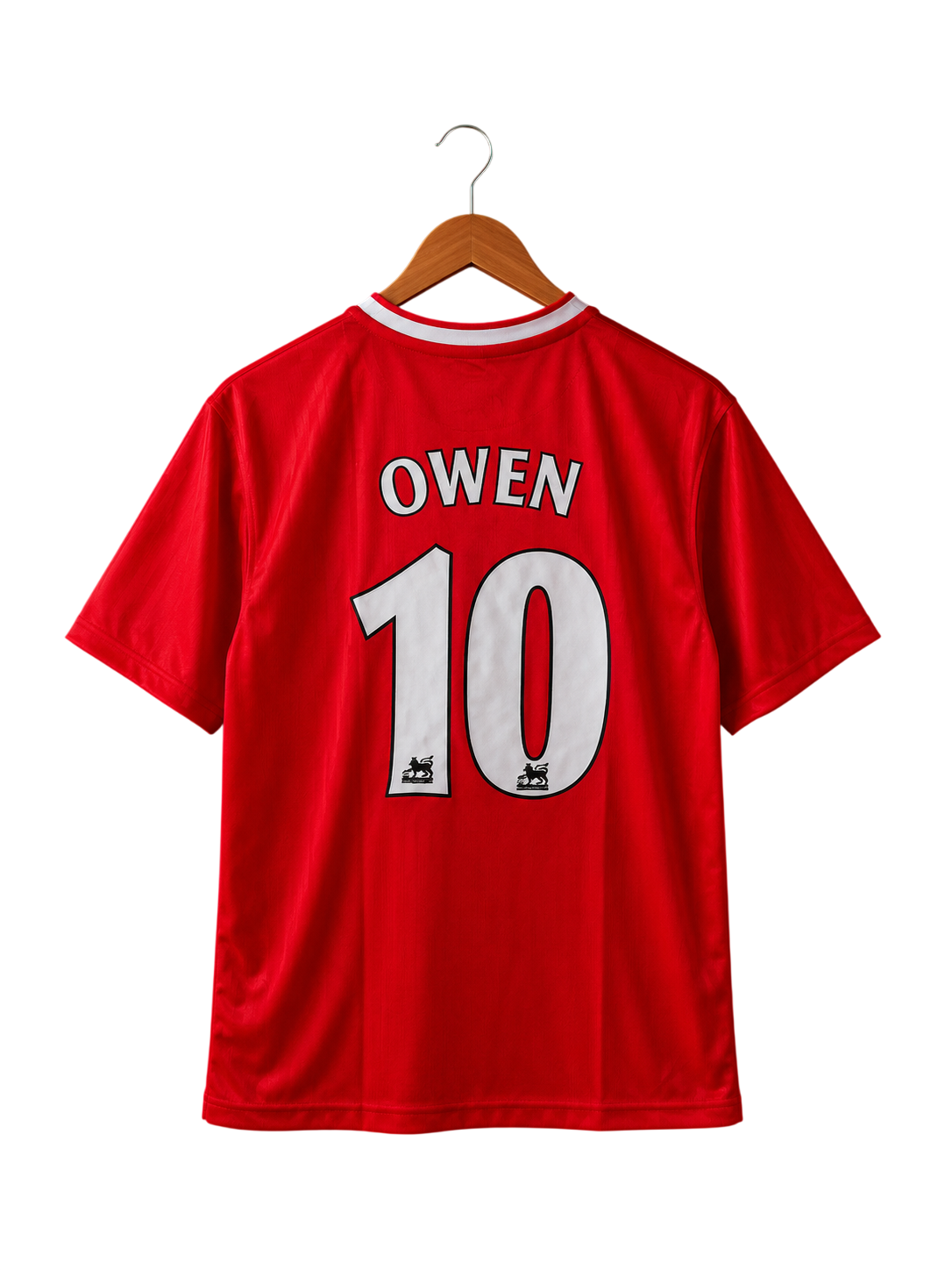 Michael Owen #10 Liverpool Home Jersey 2001/02 – Half Sleeve Retro Football Shirt