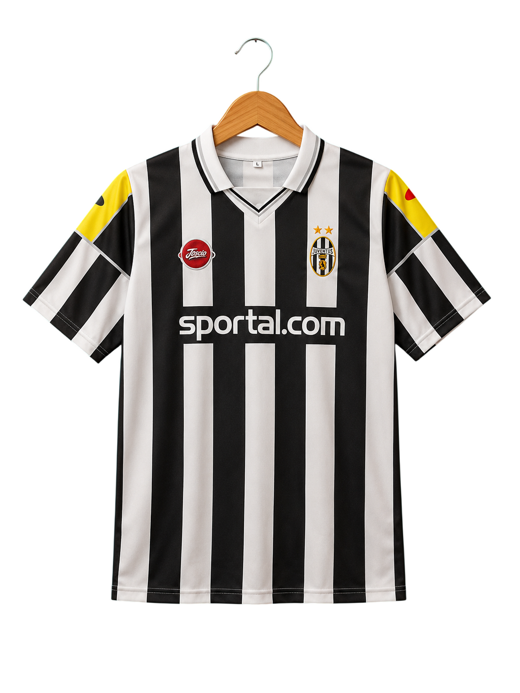 Juventus 2000/2001 Home Retro Polo Football Shirt — Del Piero #10