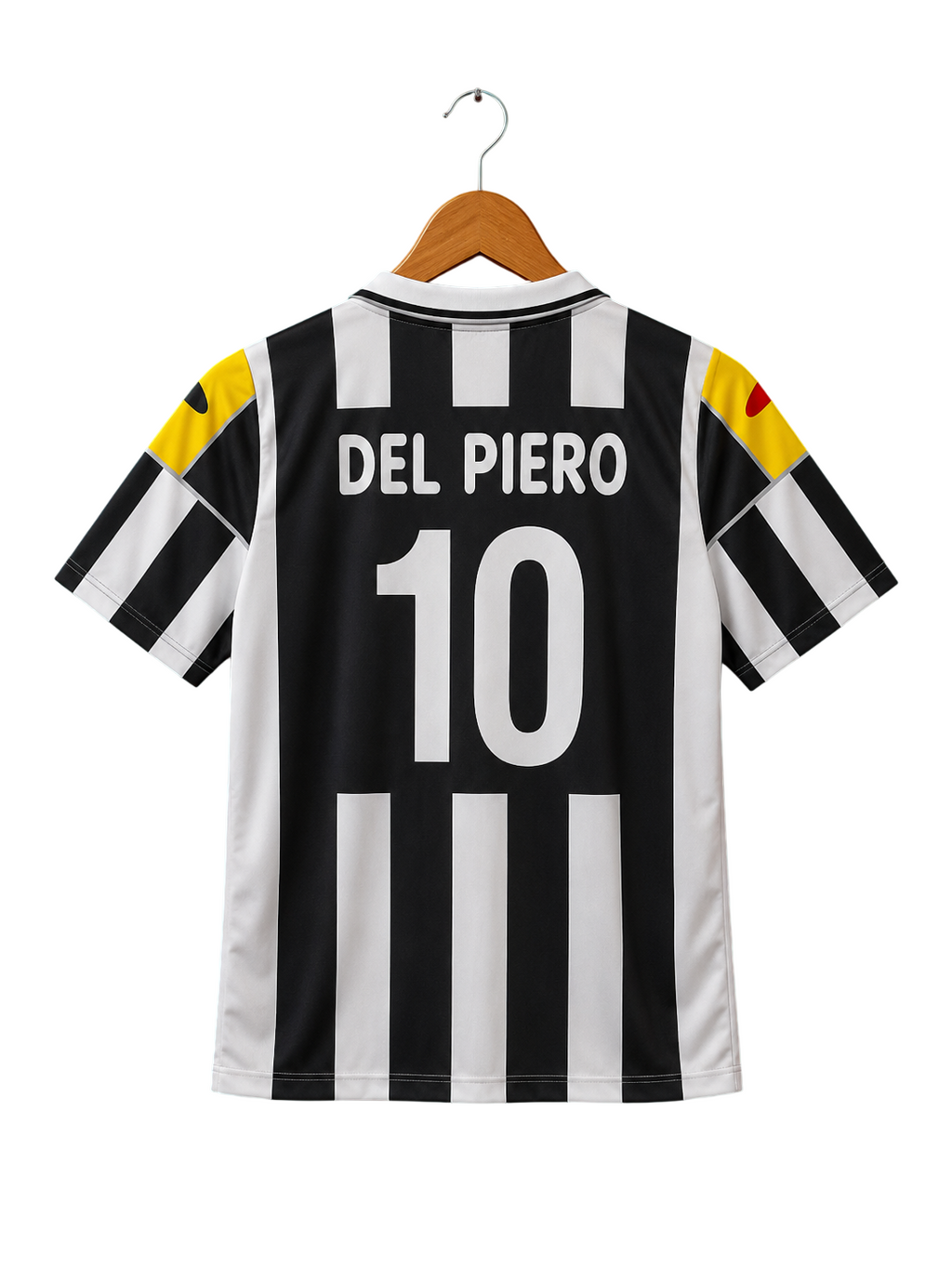 Juventus 2000/2001 Home Retro Polo Football Shirt — Del Piero #10