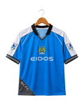Manchester City1999 - 2001 Home Retro Polo Football Shirt — Haaland #15