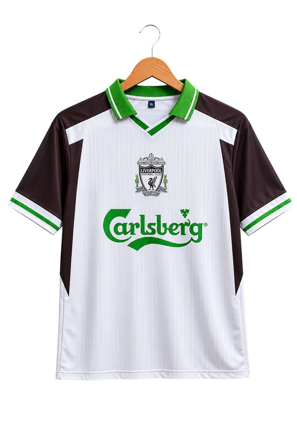 Liverpool Away Retro Polo Football Shirt — Torres #9