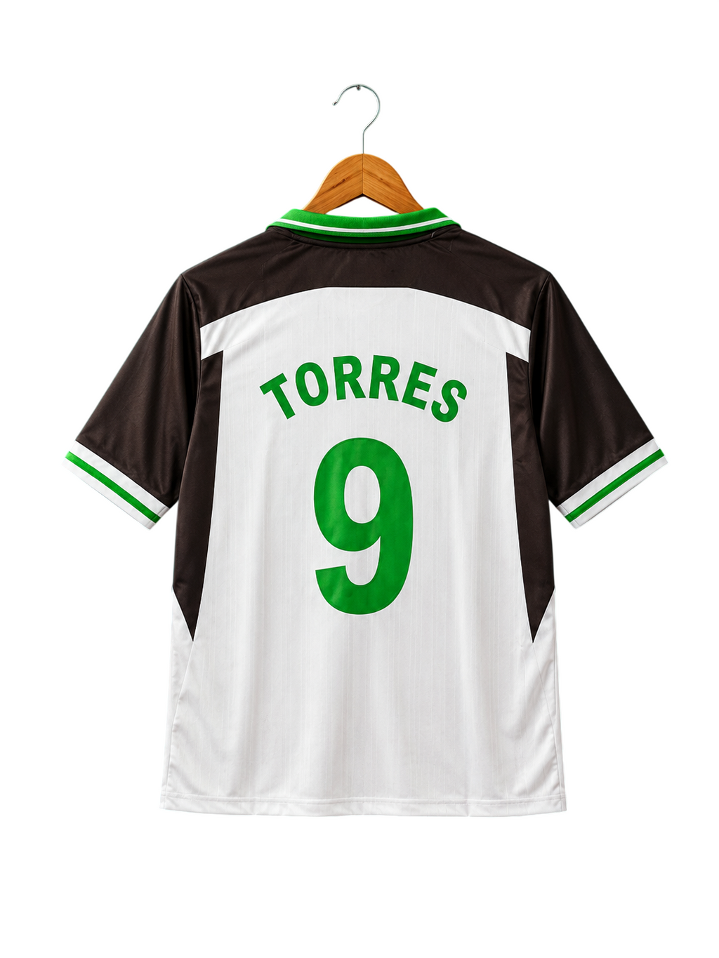 Liverpool Away Retro Polo Football Shirt — Torres #9