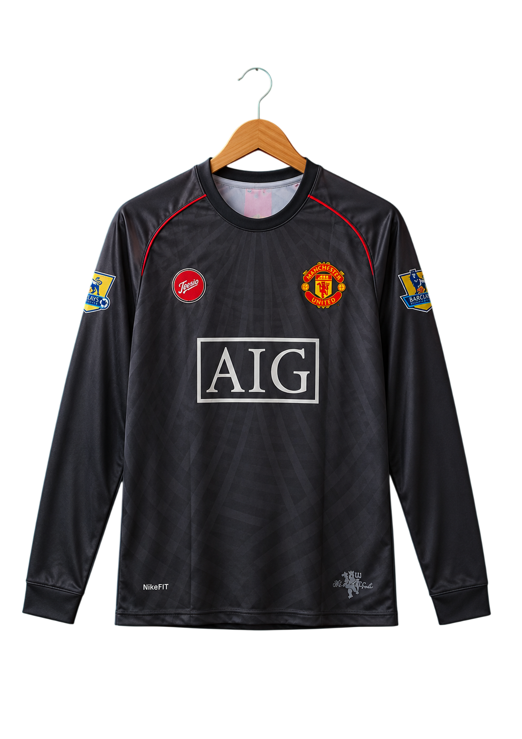 Manchester United 2007/2008 Away Retro Full Sleeve Football Shirt — Ronaldo #7