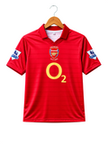 Arsenal 2006/2008 Home Highbury Retro Polo Football Shirt — Henry #14